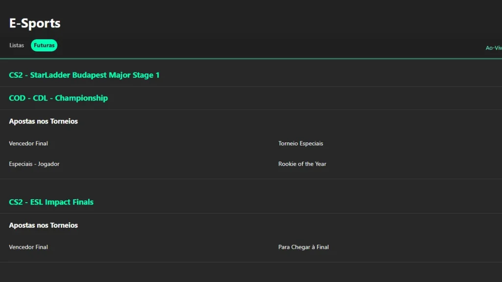 bet365 esports apostas